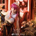 #原神罗莎莉亚# #cosplay