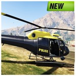 Police Helicopter : Crime City Rescue Flight 3D