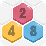 HexPop: Merge number to 2048, Free Puzzle Games