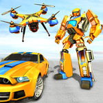 无人机机器人汽车游戏-机器人变形游戏