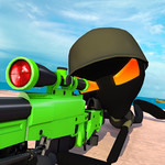 Stickman Battle : Online Shooter 3D