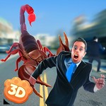 Giant Scorpion Animal Attack People Game