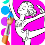 Kids Coloring Book for Girls