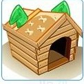 木制小狗屋