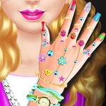 Nail Salon Girl Games