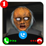 scary granny's video call/chat game prank