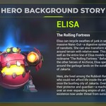 ELISA英雄角色背景介绍、技能描述及皮肤！