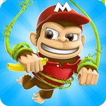 丛林猴子跑酷游戏 - 游戏酷跑