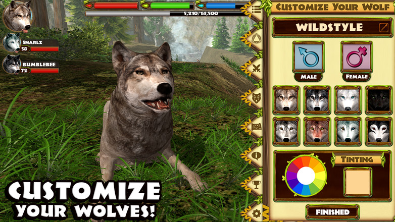 Ultimate Wolf Simulator截图9