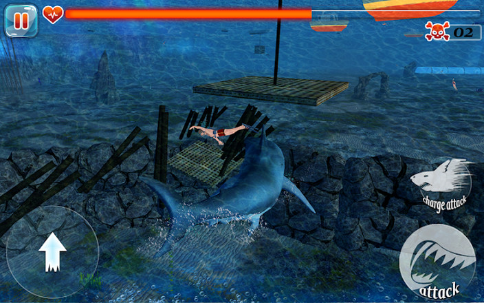 Scary Shark Evolution 3D截图8