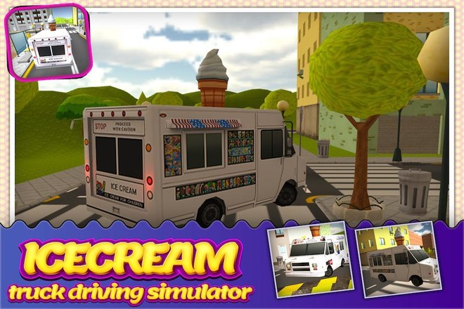 冰淇淋送货车辛3D截图7