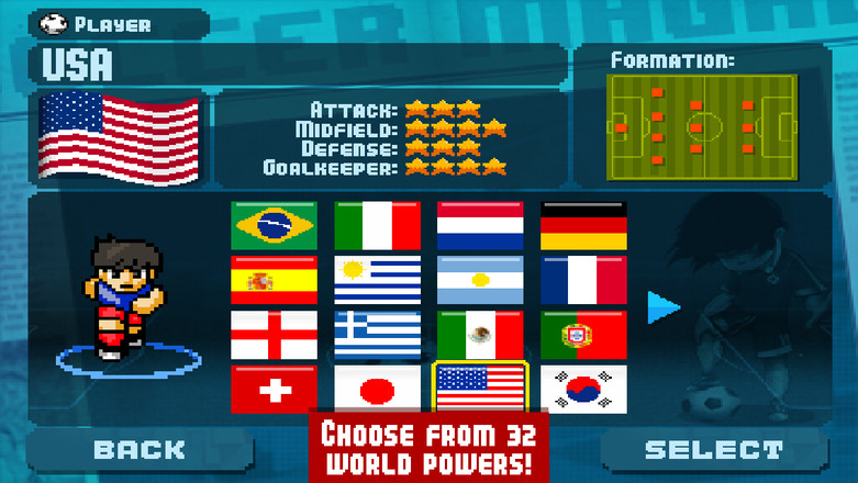 Pixel Cup Soccer截图2