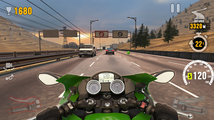Motor Tour: Bike game Moto World截图1