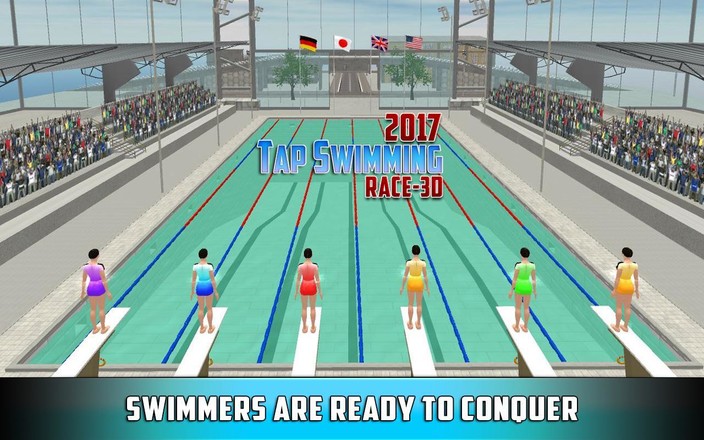 翻转游泳比赛2017年3D截图1