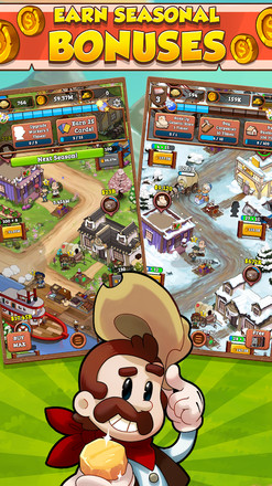 Idle Frontier: Tap Town Tycoon截图3