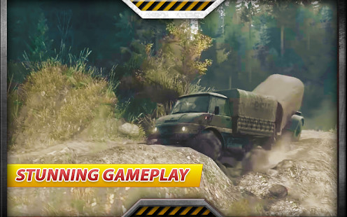 Truck Driving : Army Force Transport Simulation 3D截图2