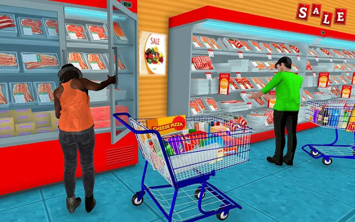 超级市场 杂货 购物 购物中心 家庭 游戏截图4