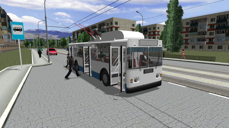 Trolleybus Simulator 2018截图2
