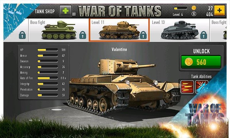 War of Tanks截图9