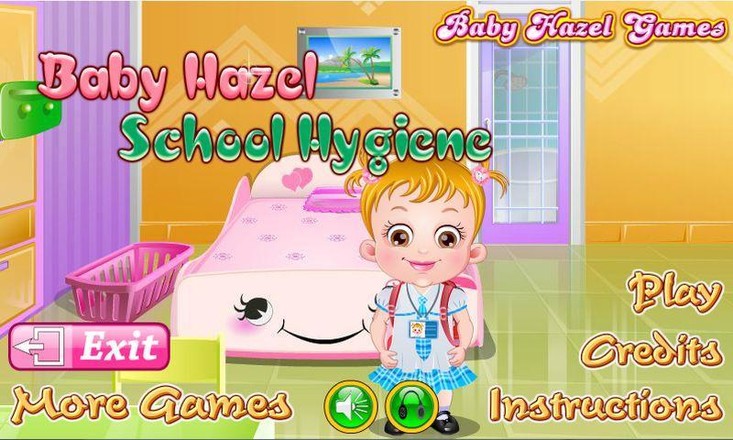 Baby Hazel School Hygiene截图1