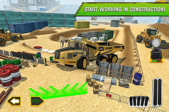 Construction Site Truck Driver截图4