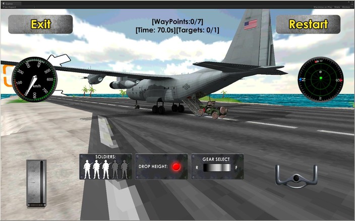 Flight Sim: Transport Plane 3D截图5