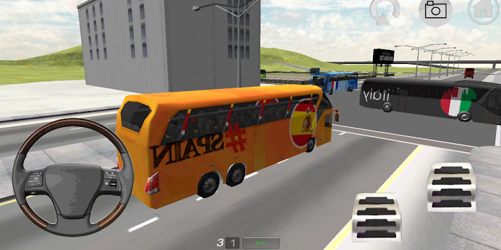 Football Team Bus Driver 3D截图2