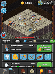 Tap Tap Dig - Idle Clicker Game截图5