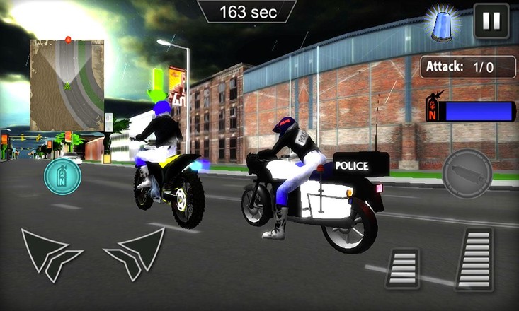 骑自行车的警察：模拟器截图5