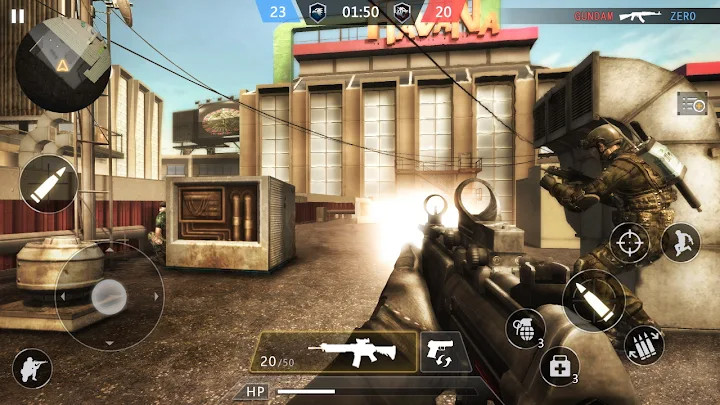 Bullet Fury: PvP Shoot 3D Guns截图3