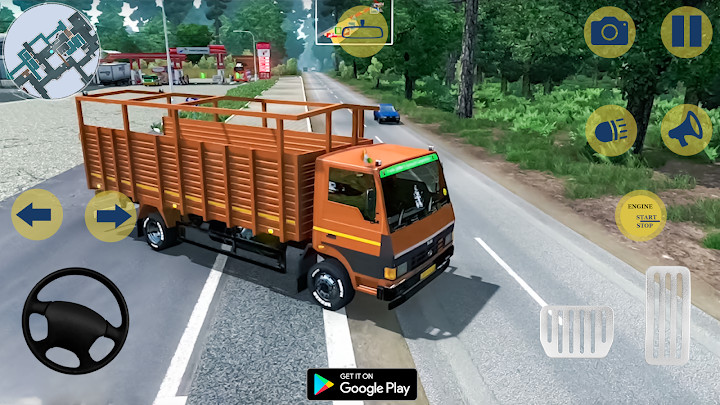 Indian Truck Offroad Cargo Sim截图1