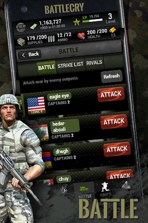 Battle Cry - World War RPG截图4