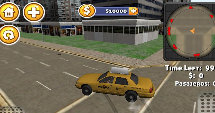 3D职务出租车司机的游戏截图3