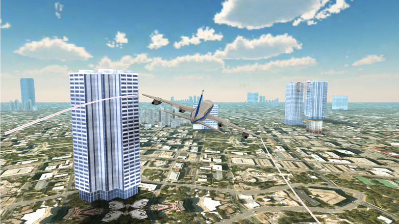 Flight Simulator City Airplane截图3