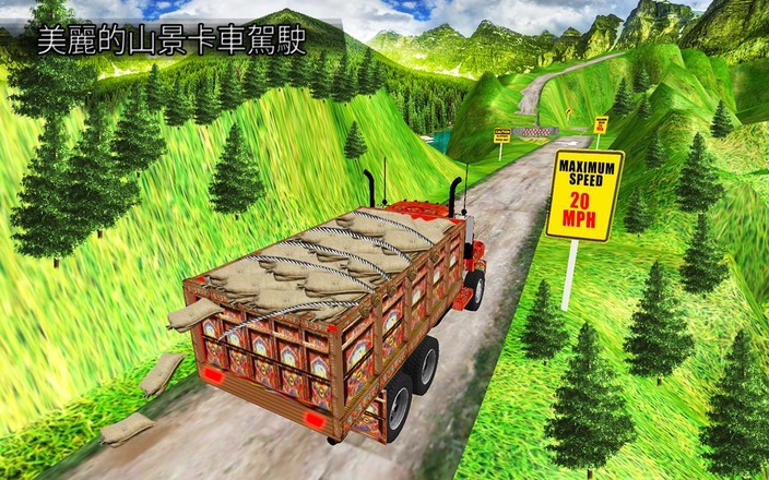 货物 卡车 速度 驾驶 游戏 3D截图5
