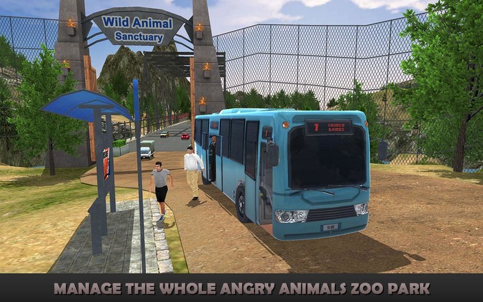 愤怒的动物动物园公园SIM 17截图5