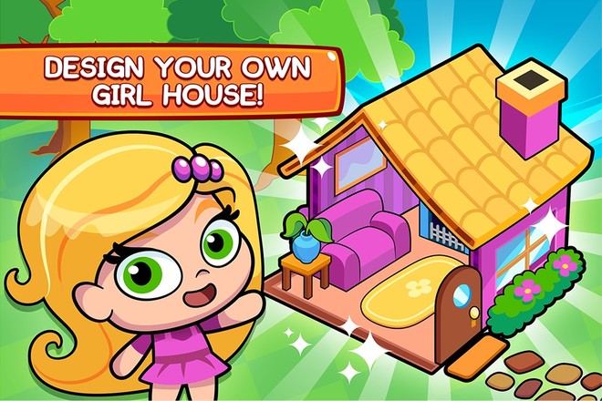 My Girl's Town - Design and Decorate Cute Houses截图9
