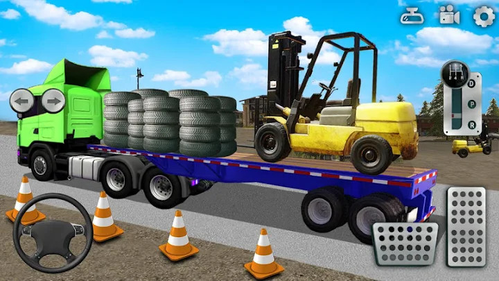 市 施工 模拟器： 叉车 卡车 游戏截图5
