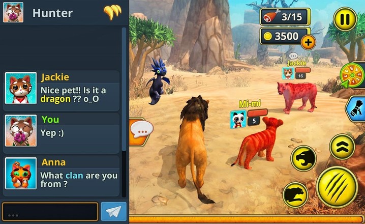 Lion Family Sim Online截图7