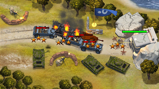 WWII Defense: RTS Army TD game截图6