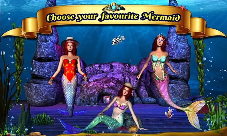 Cute Mermaid Simulator 3D截图5