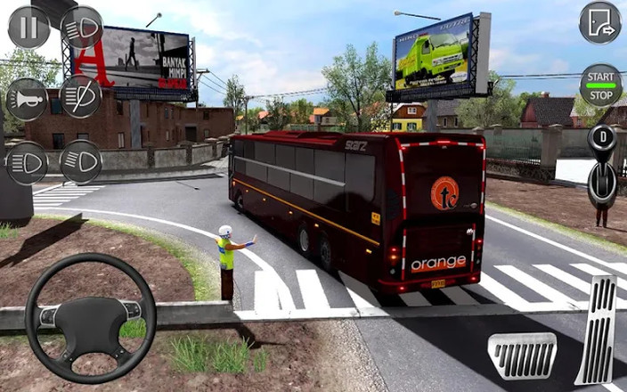 Euro Coach Bus Simulator 2020 : Bus Driving Games截图6