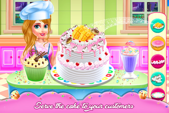 娃娃蛋糕烘烤面包店 - 烹饪风味截图4