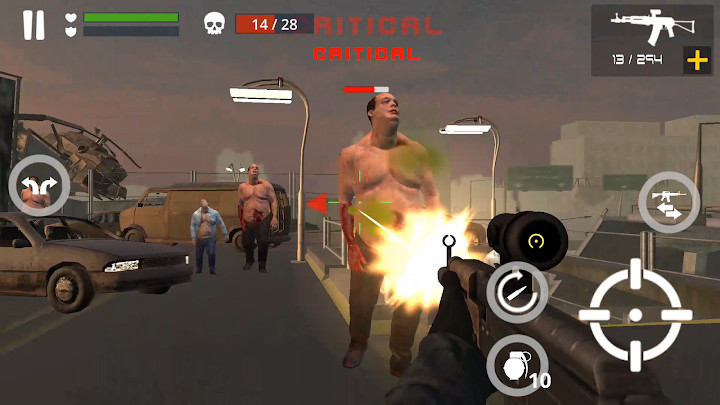 Dead Zombie Battle : Zombie Defense Warfare截图5