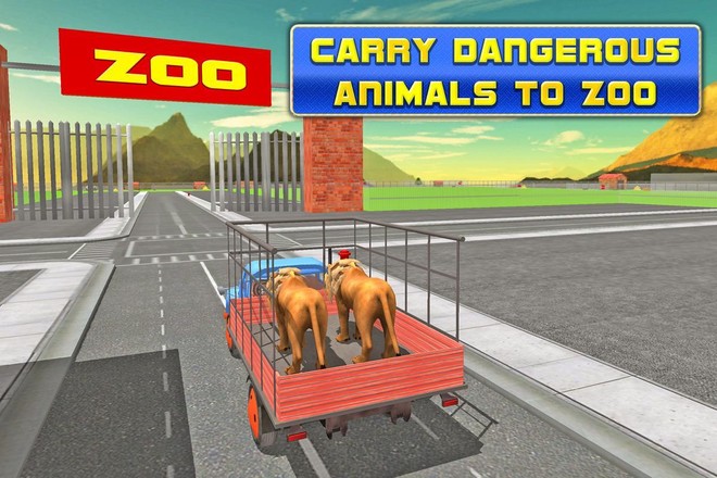 运输卡车：动物园里的动物截图1