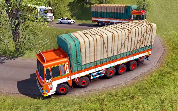 Cargo Truck Driving Games 3d截图6