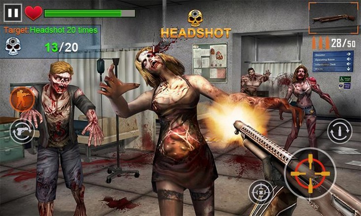 殭屍射擊 3D - Zombie Shooter截图3