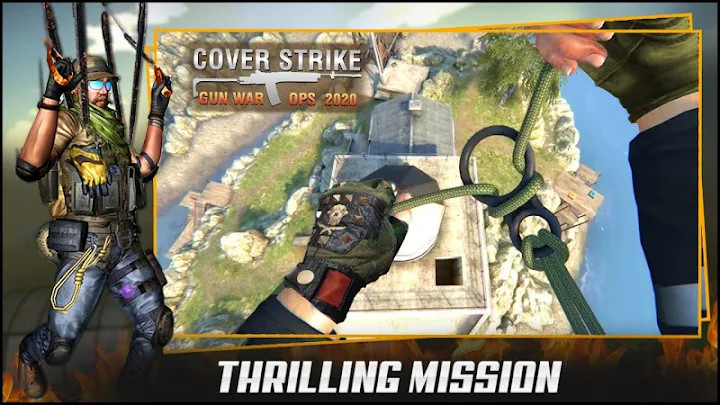 Cover Strike: 使命召唤 遊戲戰爭 戰爭遊戲: team shooting截图1