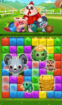 Fruit Funny Blocks: 有趣的水果块截图1