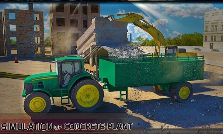 Concrete Excavator Tractor Sim截图4